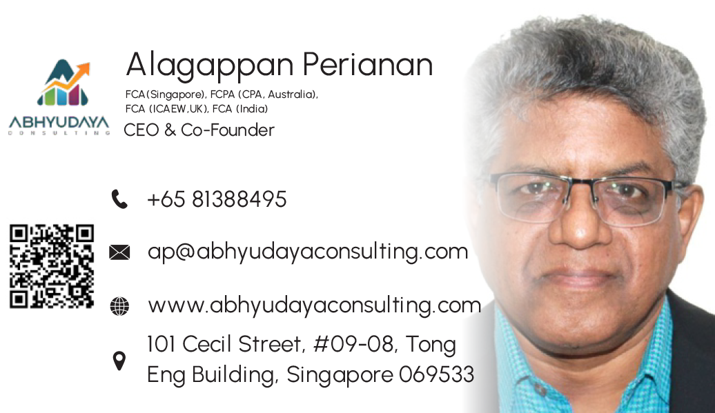 Alagappan Visiting Card Front