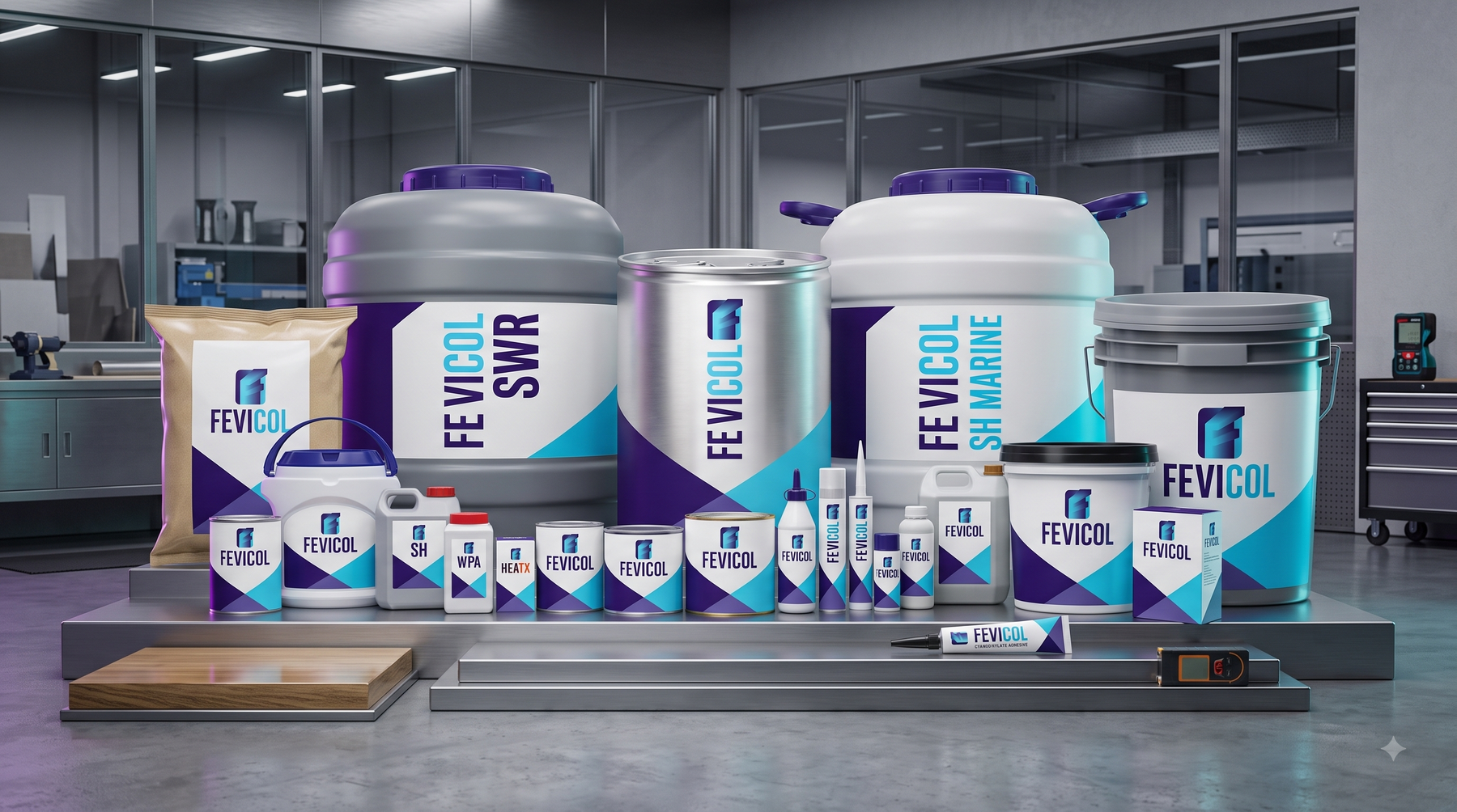 Fevicol Rebrand Product Lineup