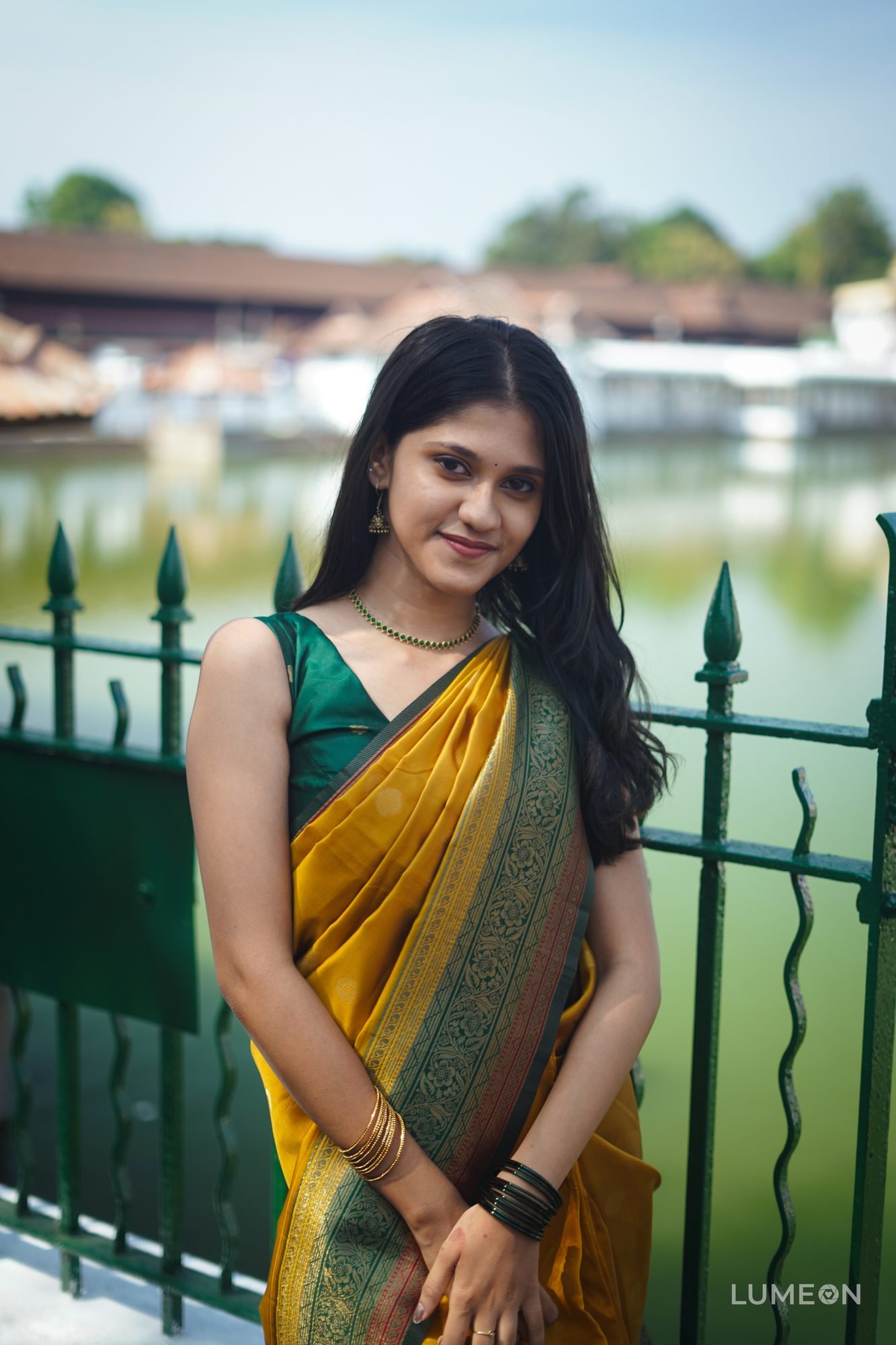 Lakeside in Yellow Silk
