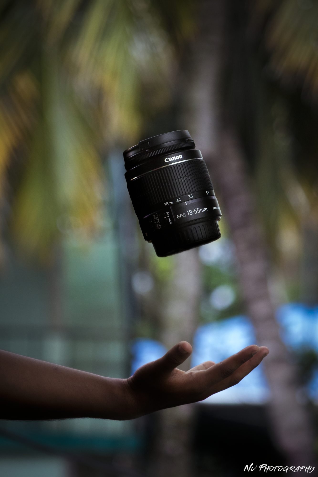 Toss of the Lens