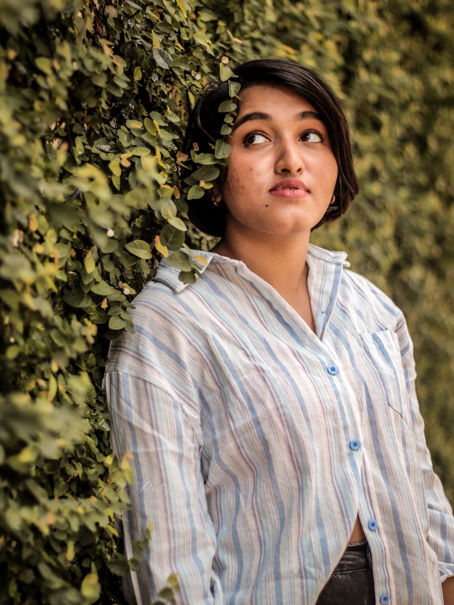 Ivy Wall Portrait
