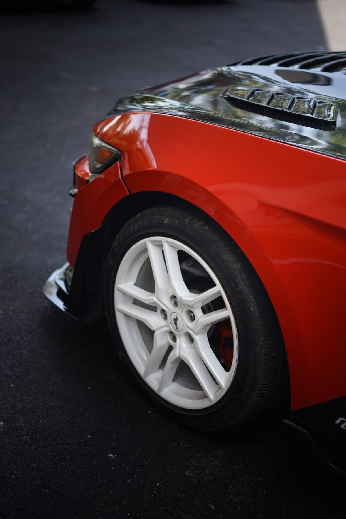 Mustang Wheel Detail