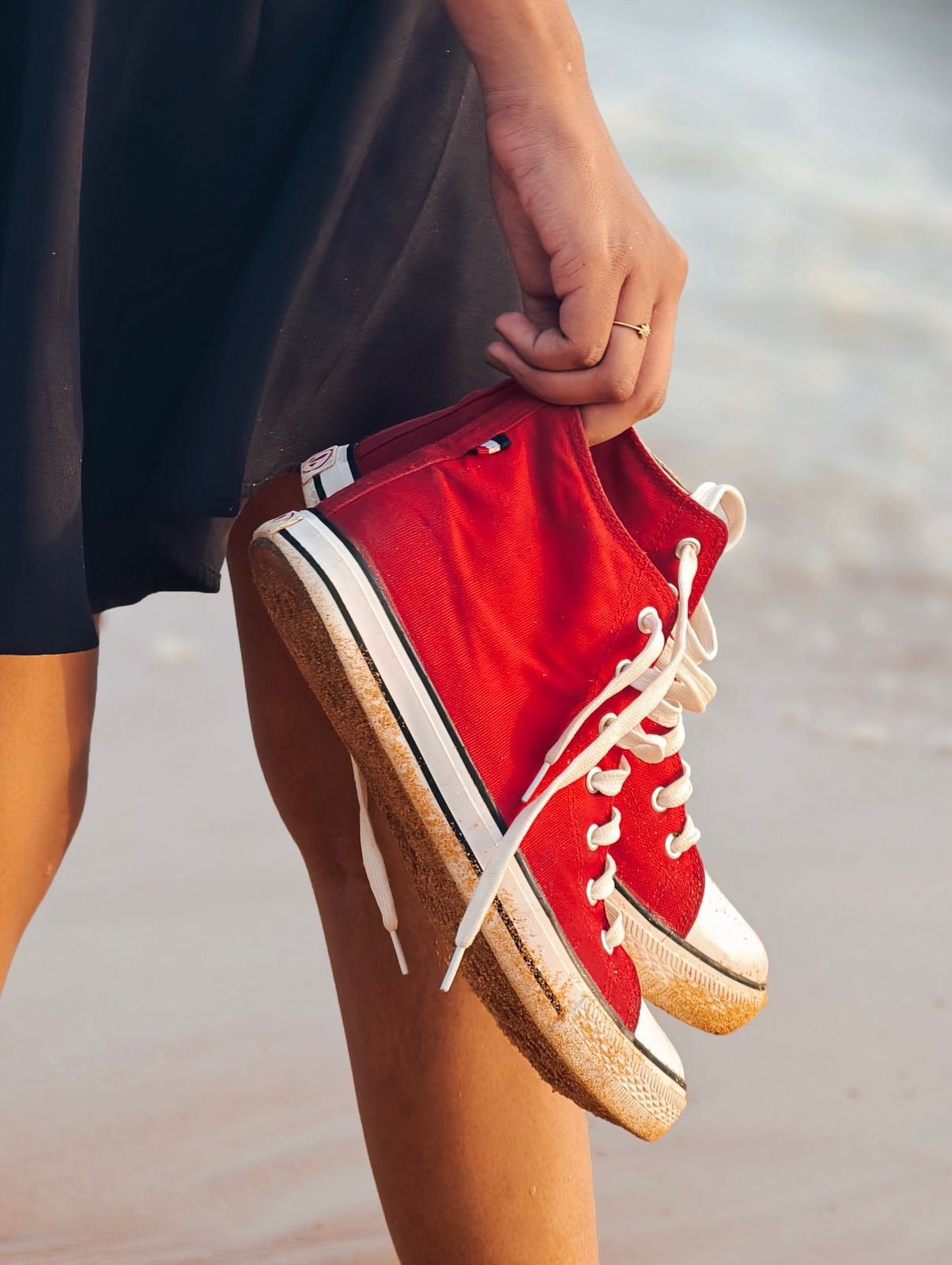 Red Sneakers