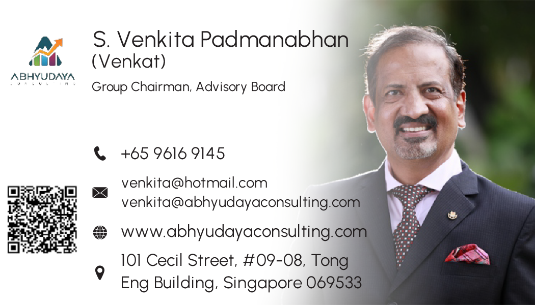 Venkita Visiting Card Front