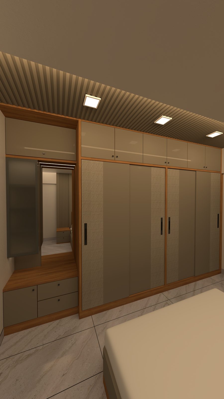 Bedroom Two – Wardrobe & Dresser