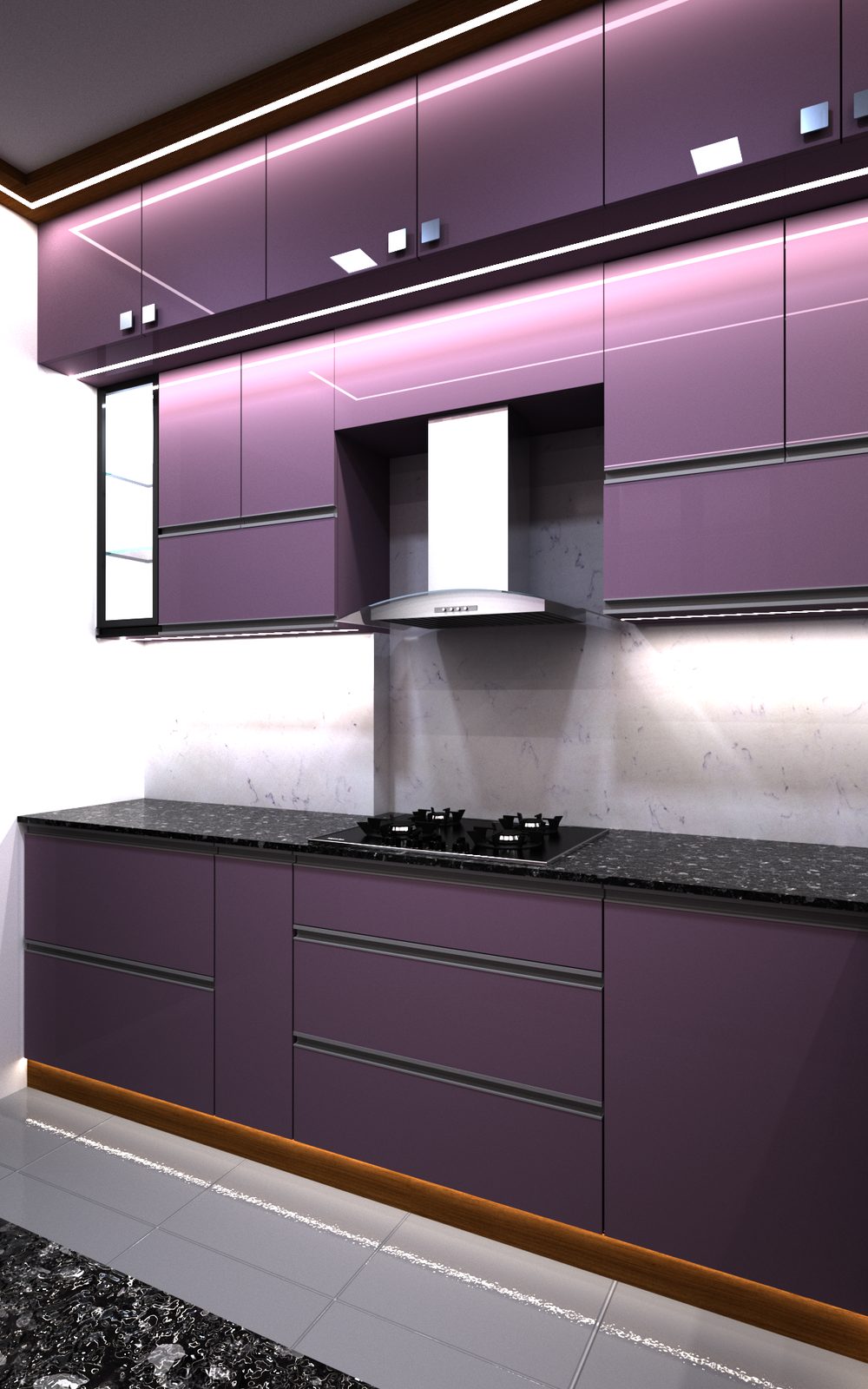 Kitchen Hob & Chimney
