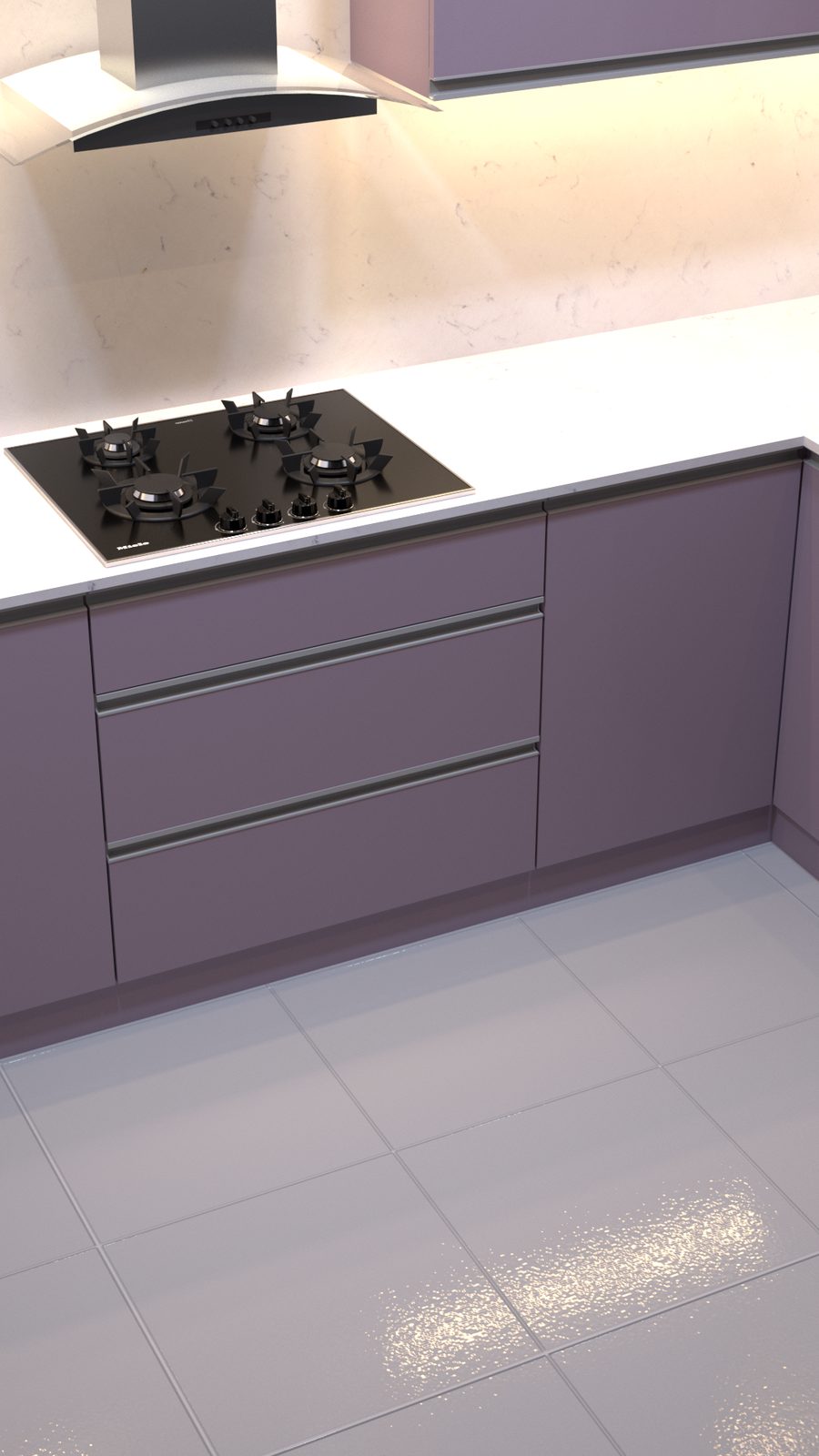 Kitchen Hob Detail