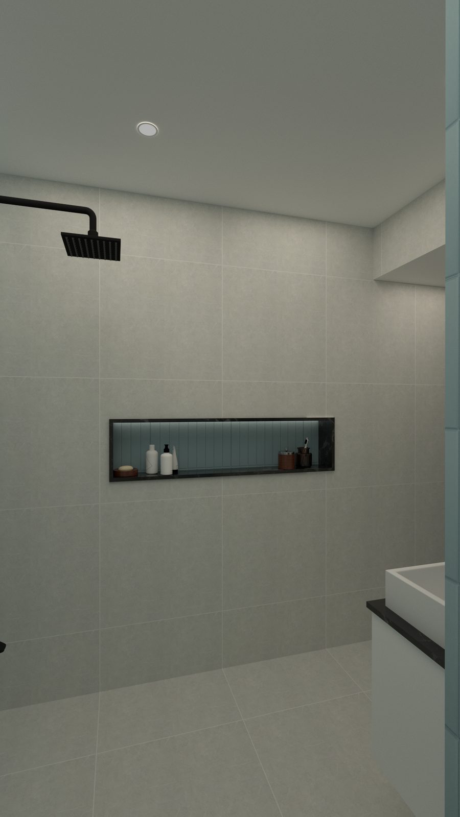 Bathroom – Shower Niche